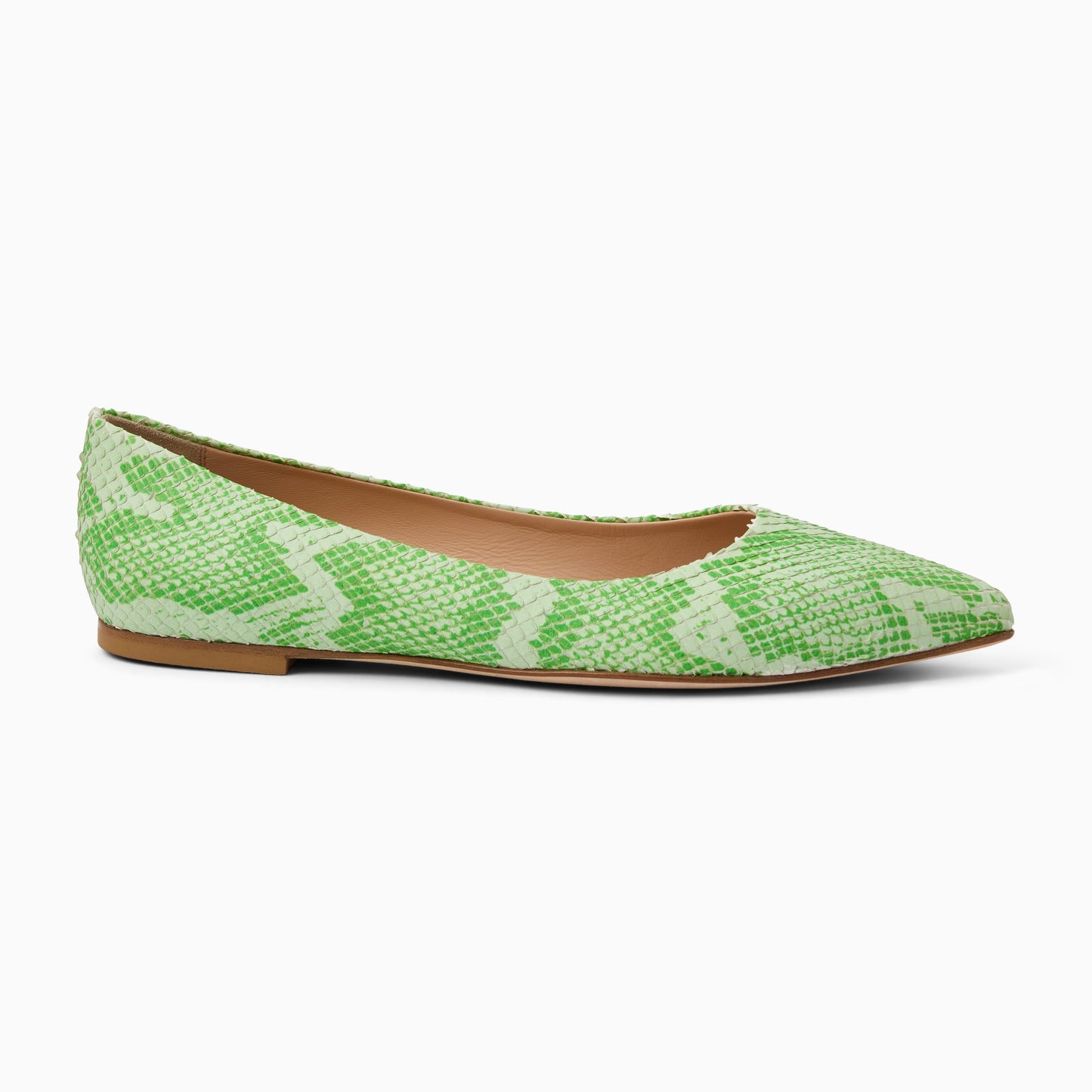 Gabrisa Italian Leather Flat