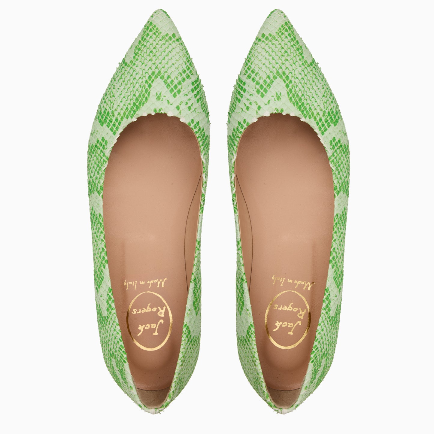 Gabrisa Italian Leather Flat