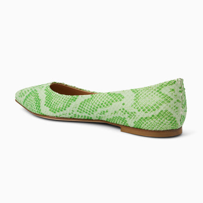 Gabrisa Italian Leather Flat