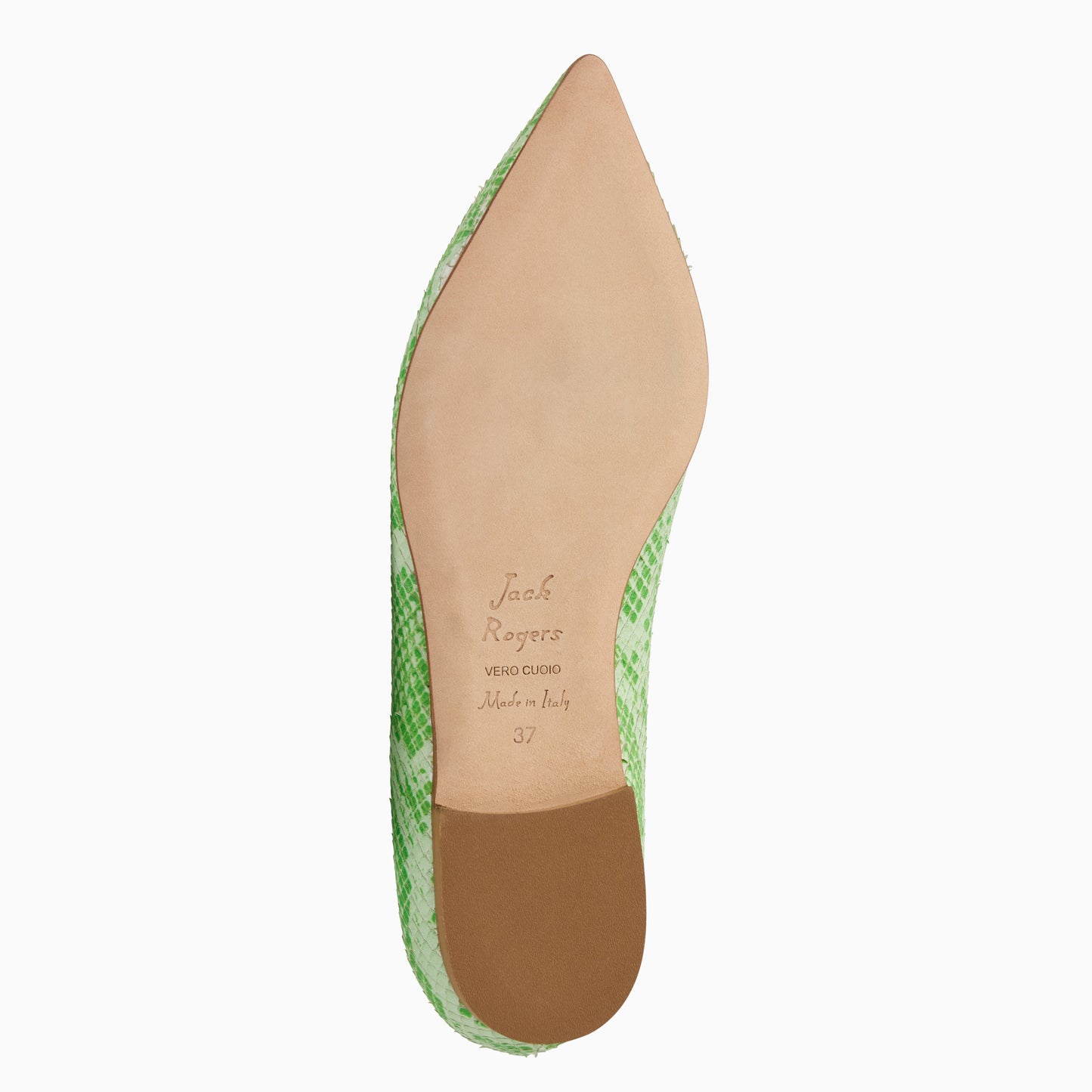 Gabrisa Italian Leather Flat