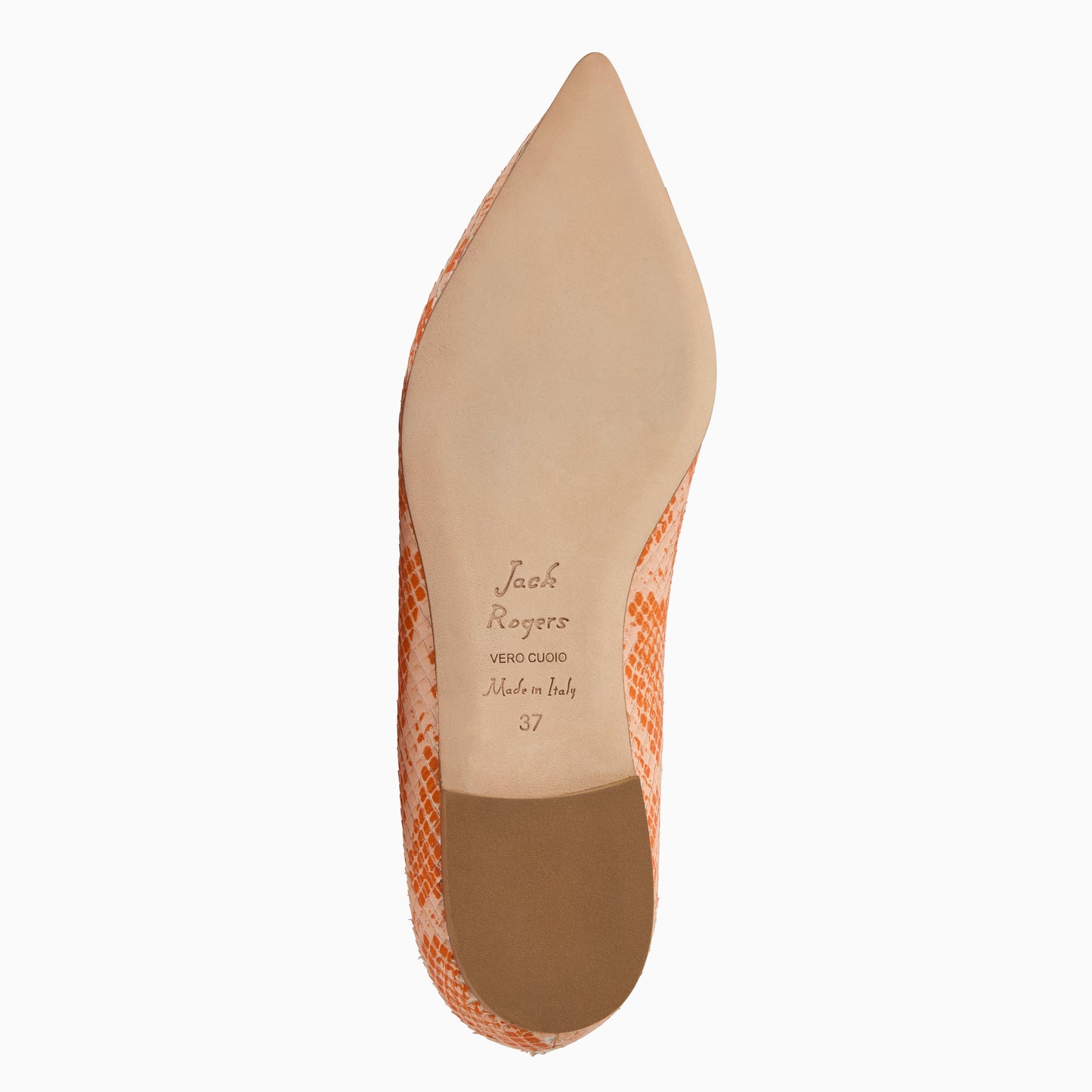 Gabrisa Italian Leather Flat
