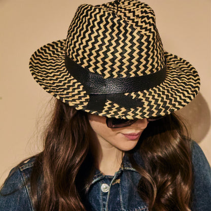 Sardegne Raffia Fedora