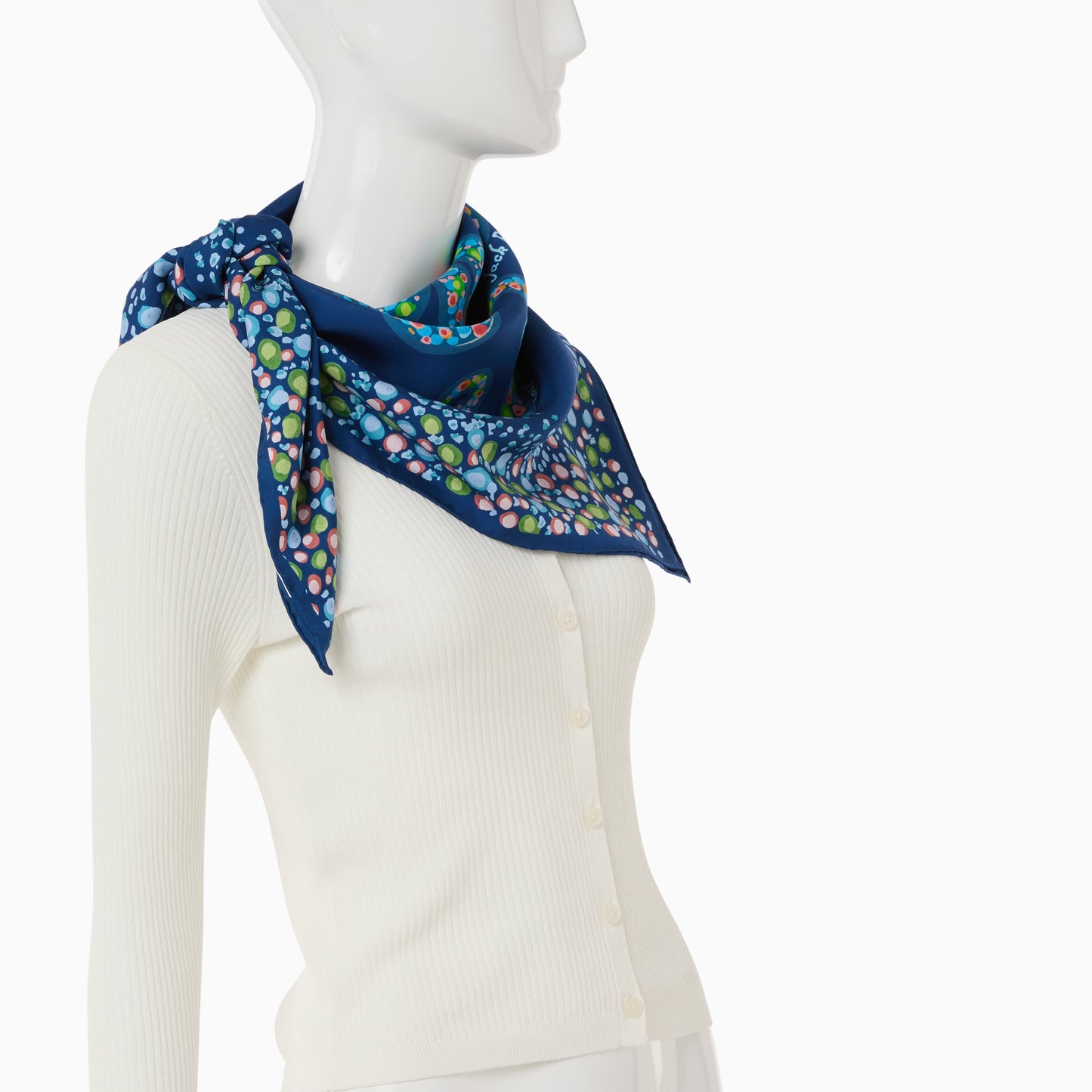 Jacks Octopus Italian Silk Scarf