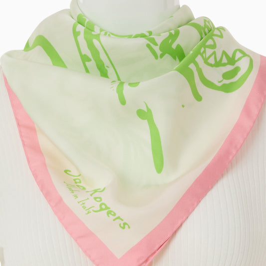 Jacks Poolside Italian Silk Scarf