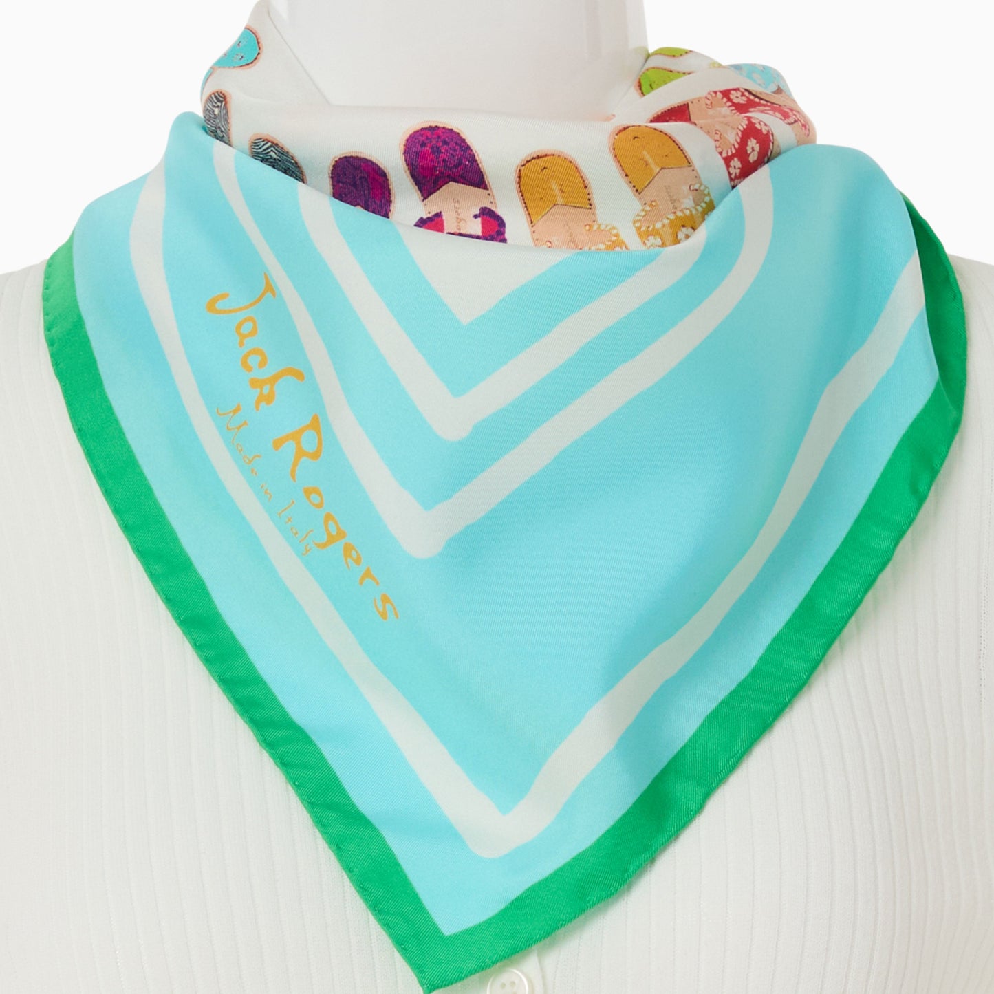 Jacks Italian Silk Scarf