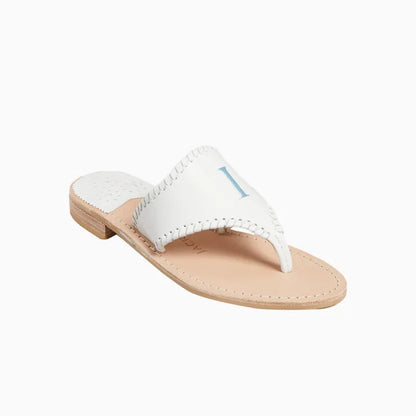 Jacks Embroidered "I DO" Sandal