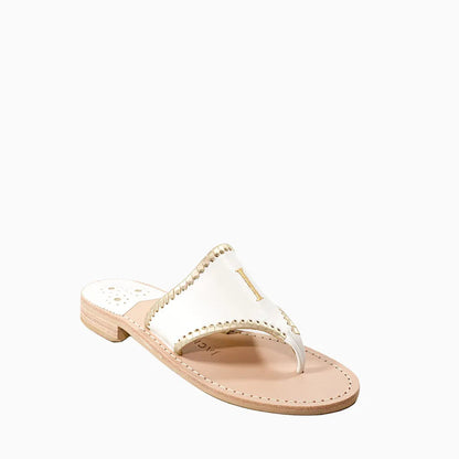 Jacks Embroidered "I DO" Sandal
