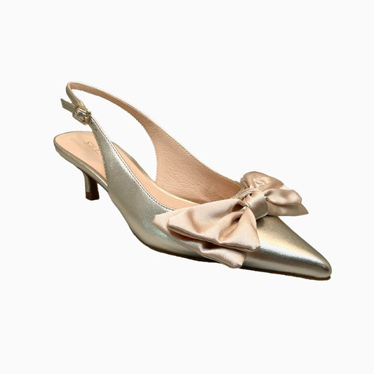 Debra Sling Kitten Heel