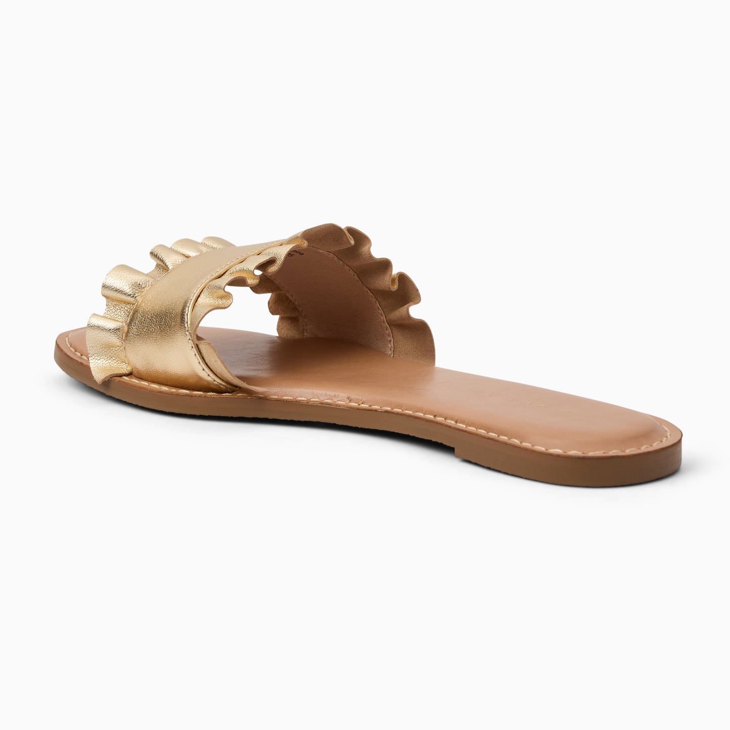 Rozette Ruffle Slide