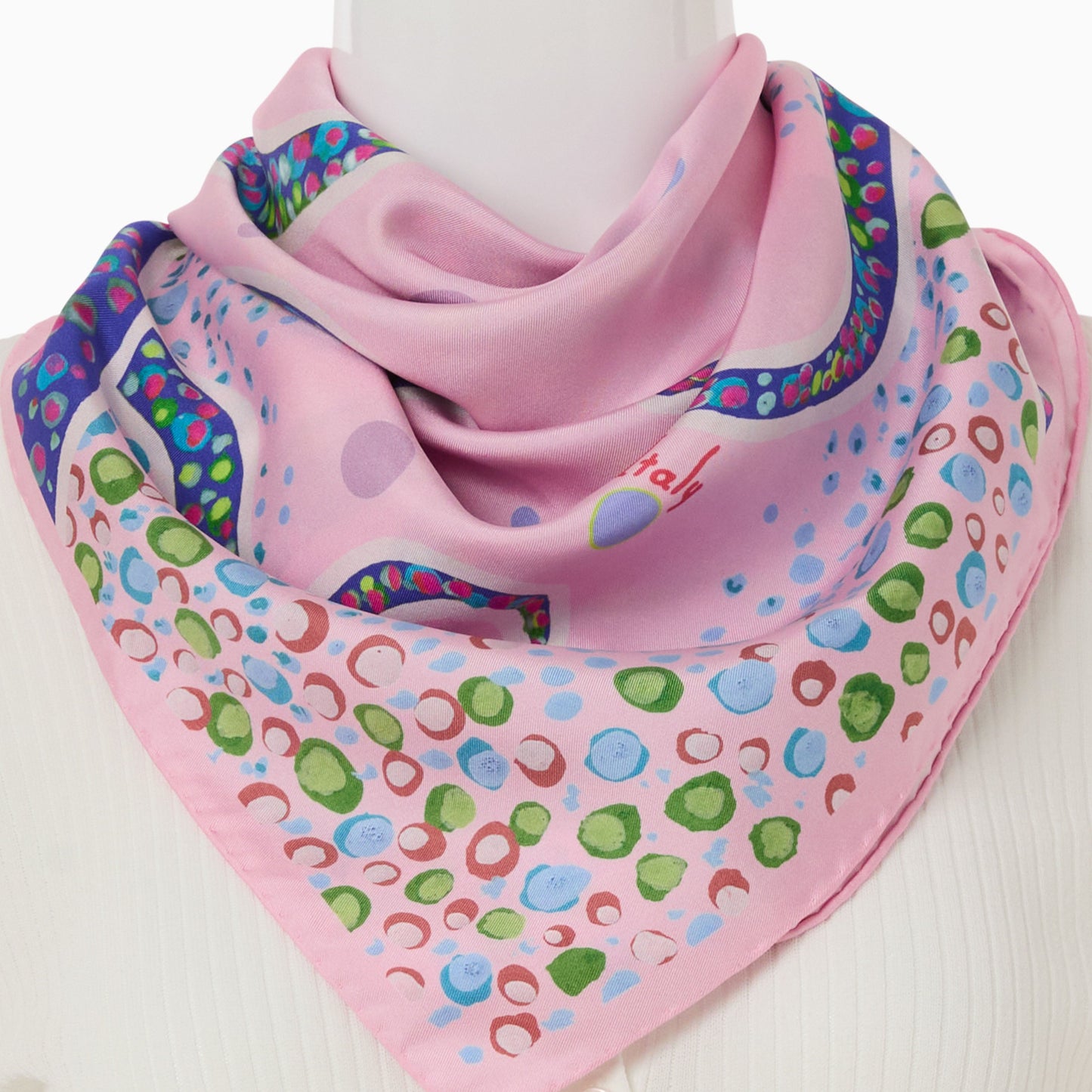 Jacks Octopus Italian Silk Scarf