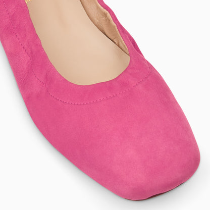 Santa Maria Italian Suede Flat