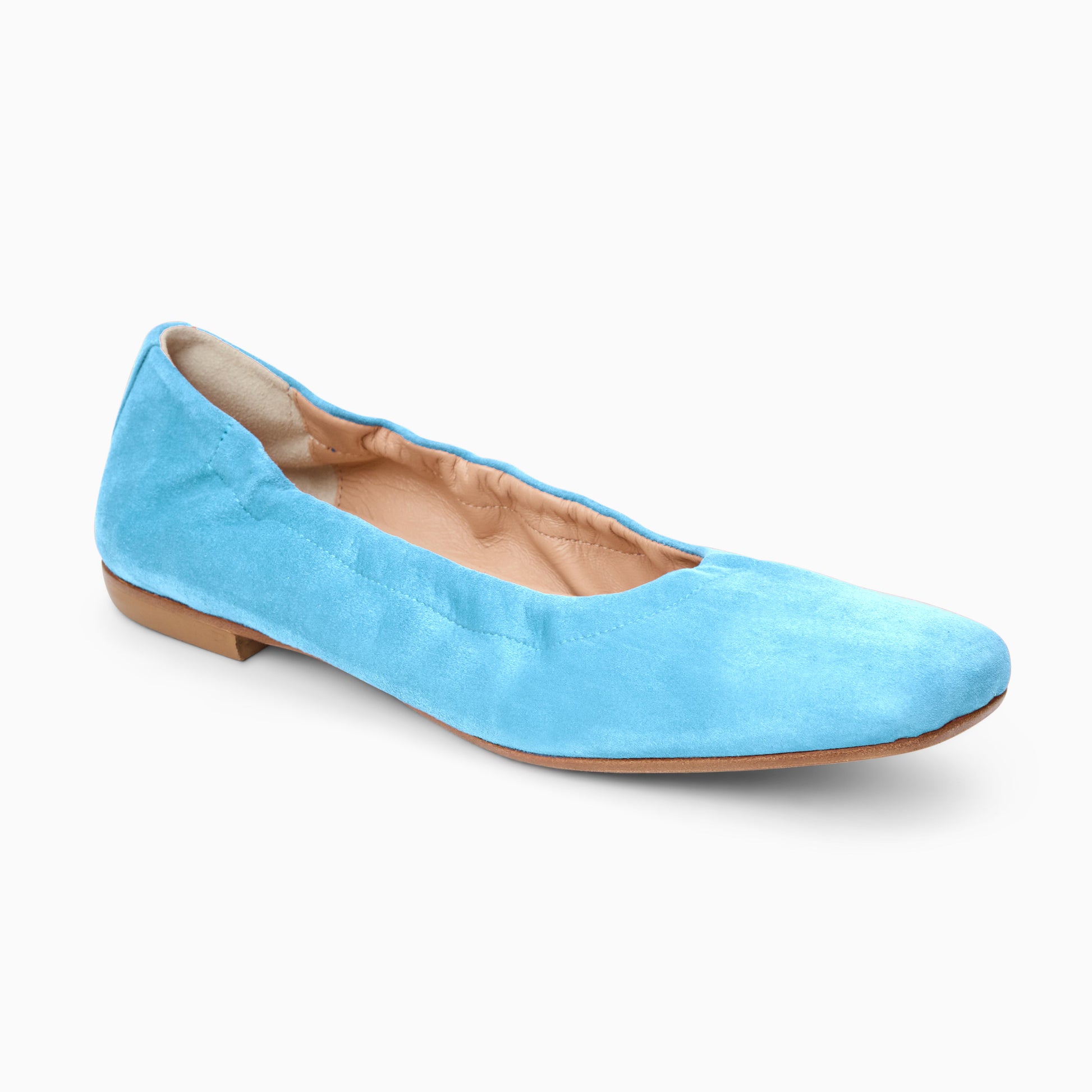 Santa Maria Italian Suede Flat