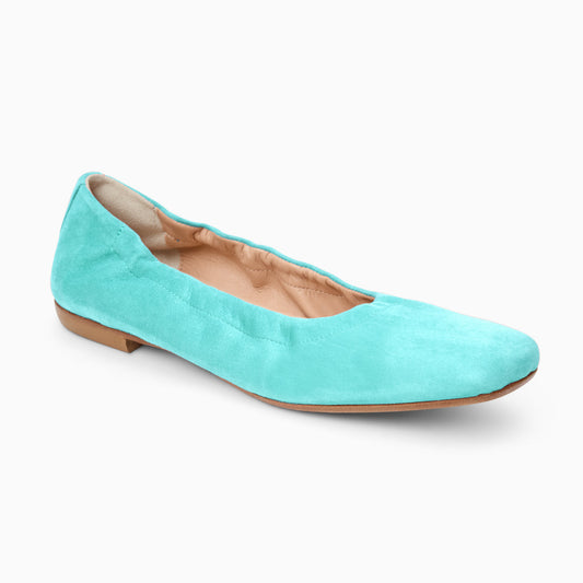 Santa Maria Italian Suede Flat
