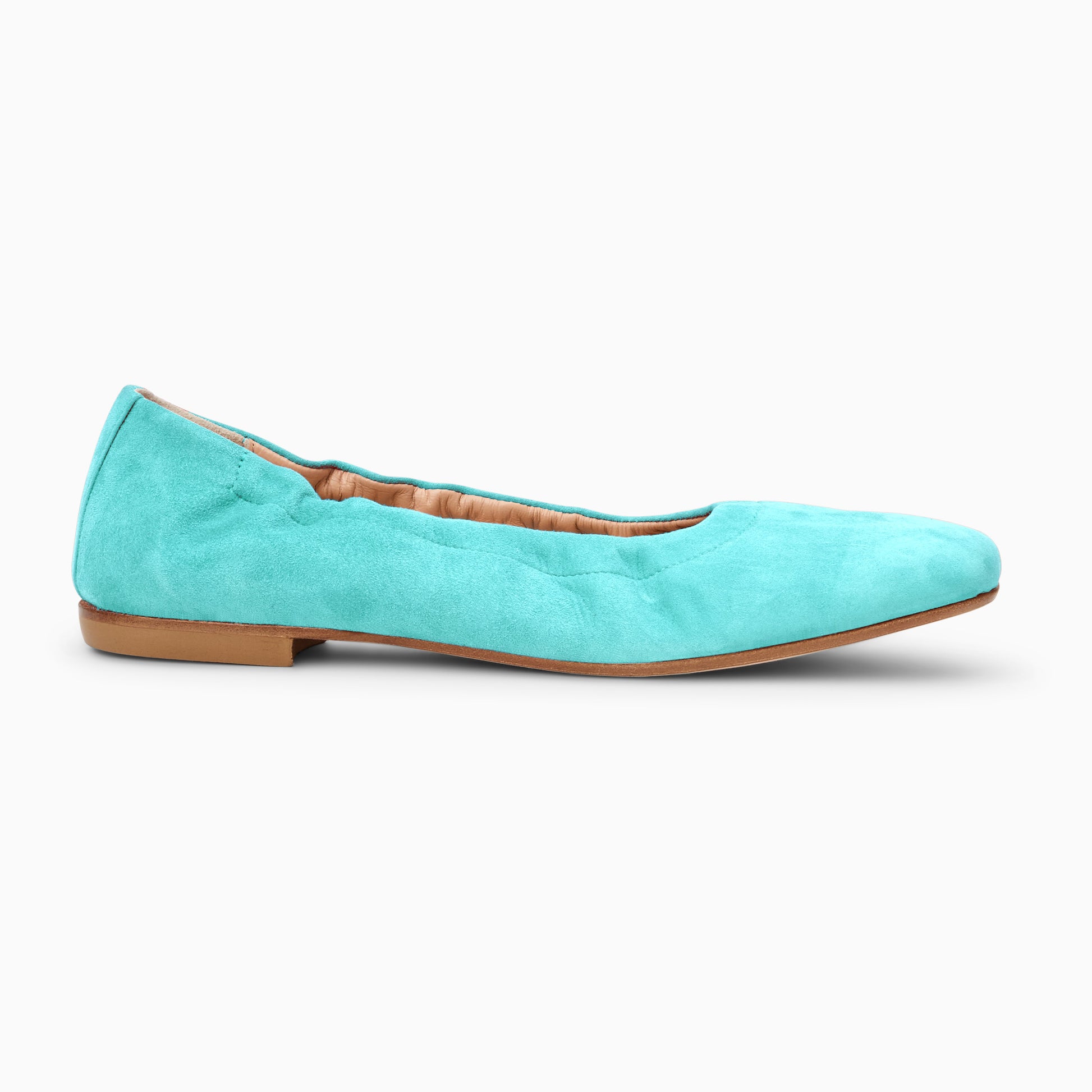 Santa Maria Italian Suede Flat
