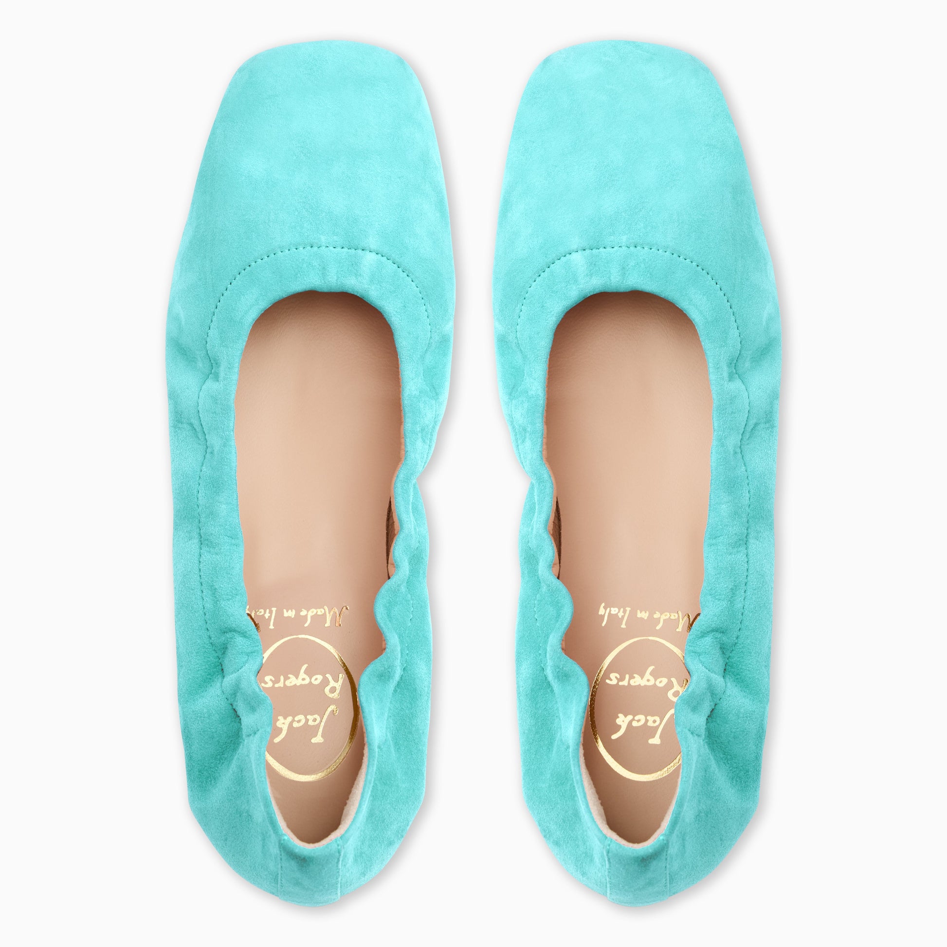 Santa Maria Italian Suede Flat