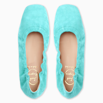 Santa Maria Italian Suede Flat