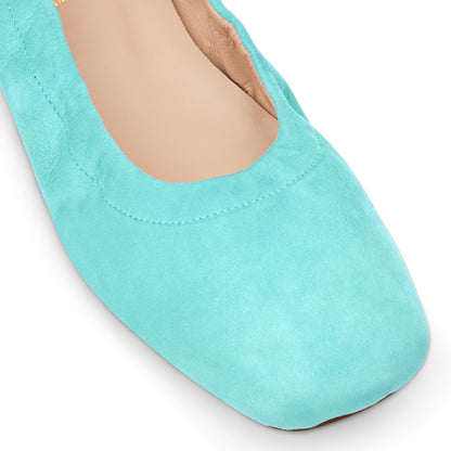Santa Maria Italian Suede Flat