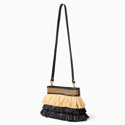 Elba Raffia Purse