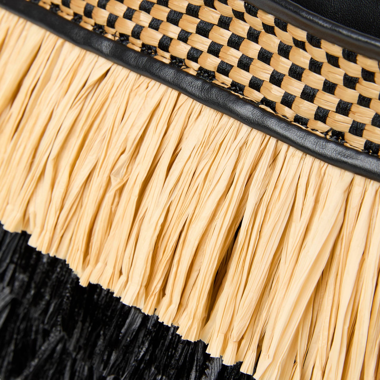 Elba Raffia Purse