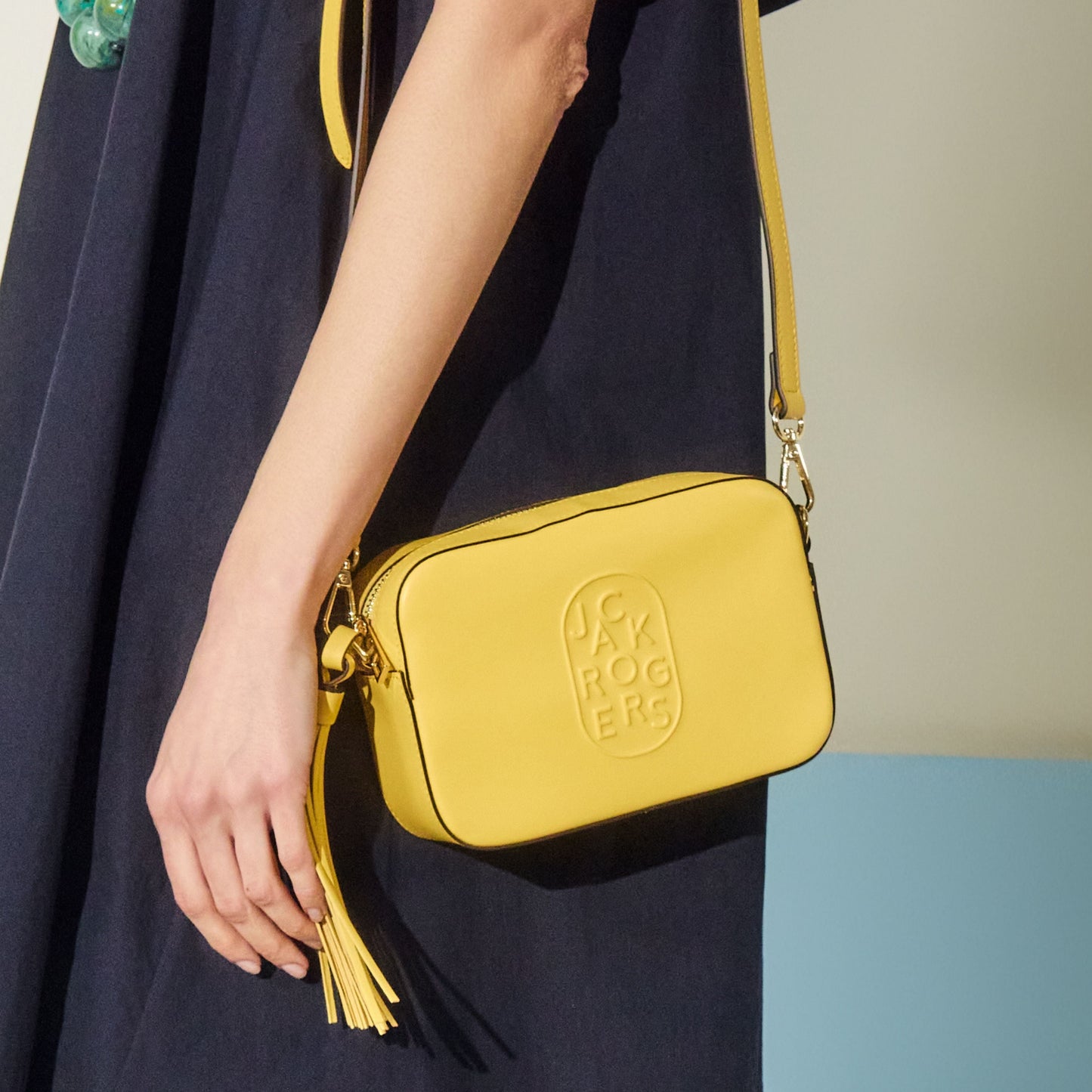 Perla Italian Leather Crossbody