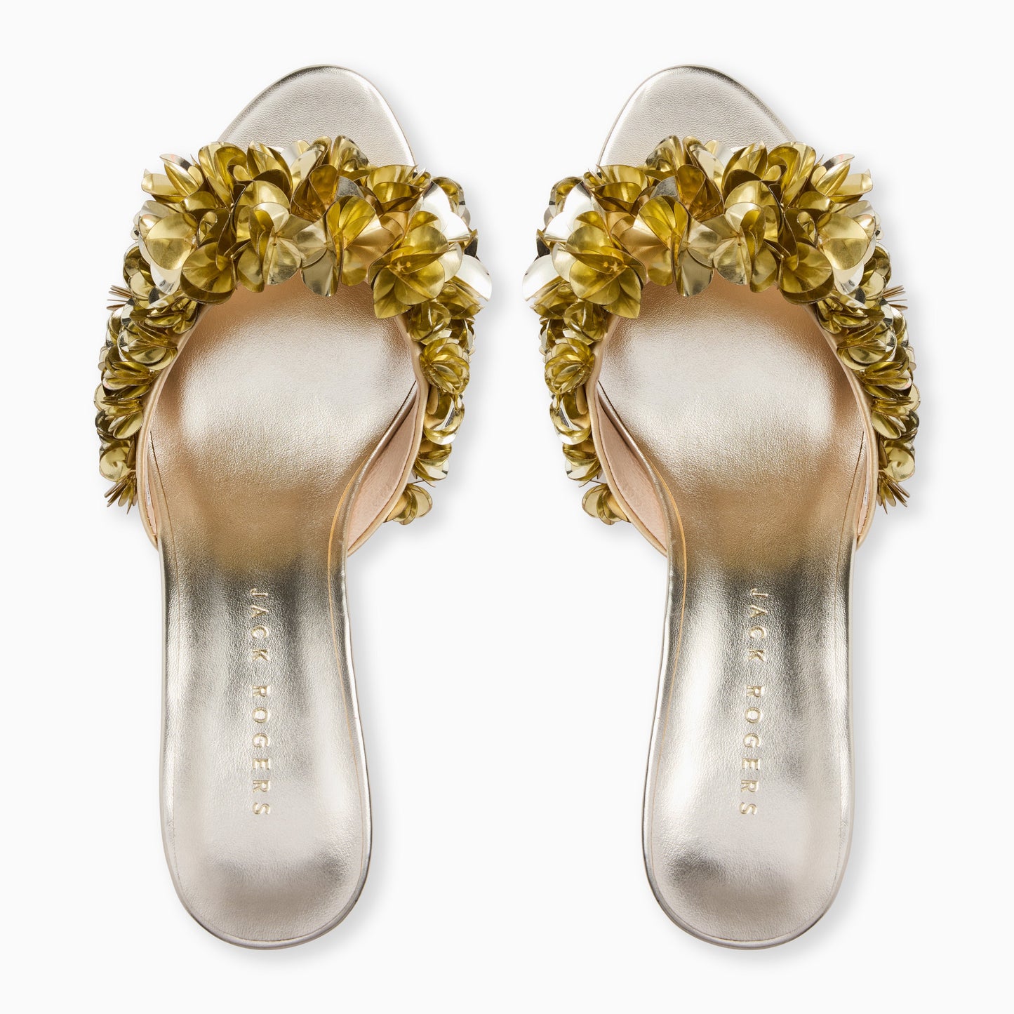Crown Sequin Heel