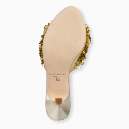 Crown Sequin Heel