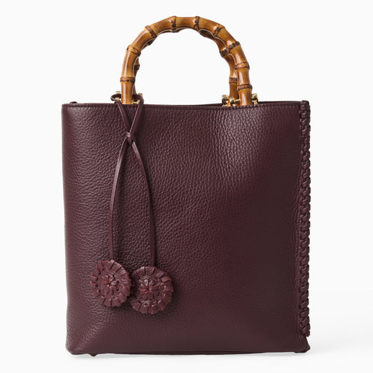 Lucianna Italian Leather Tote