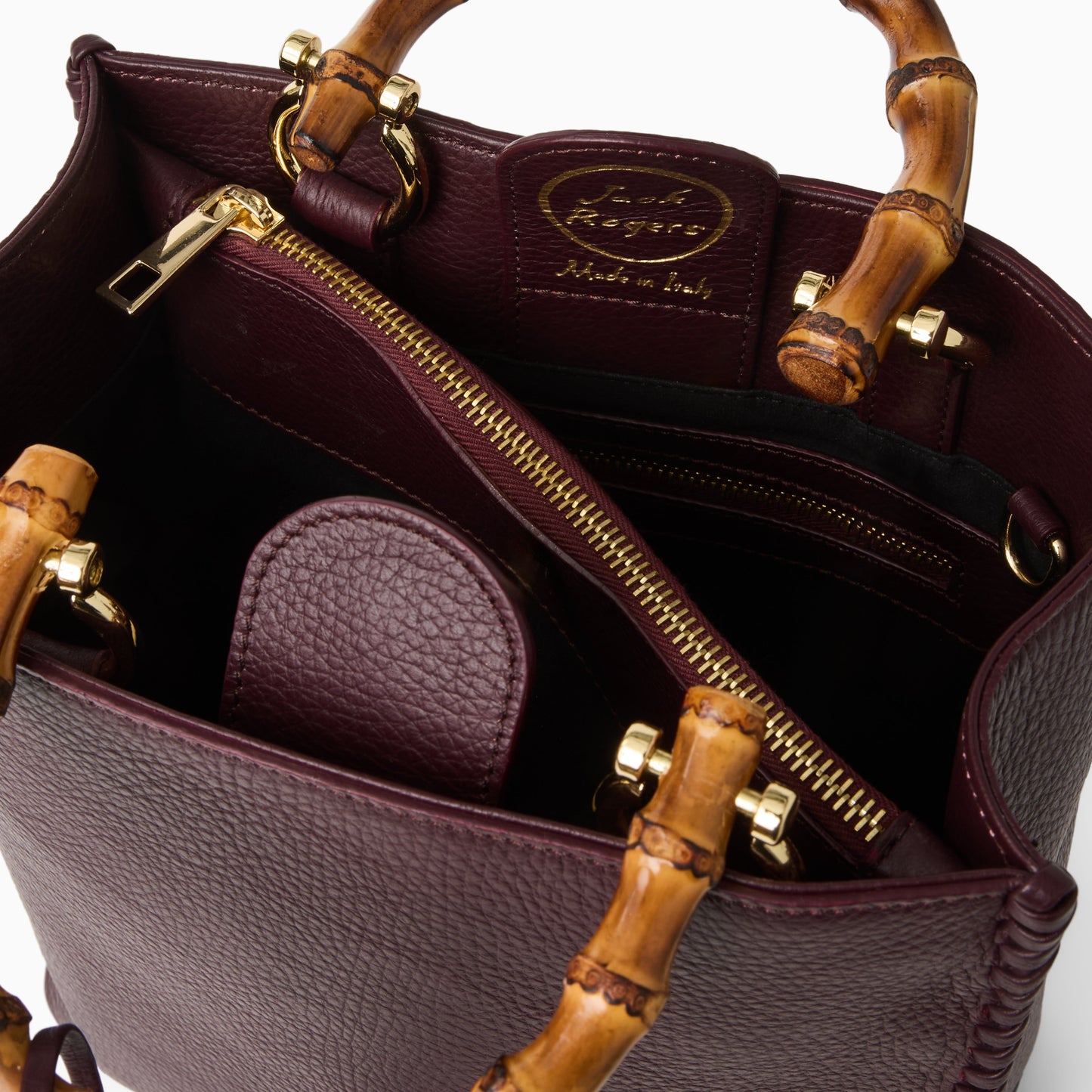 Lucianna Italian Leather Tote