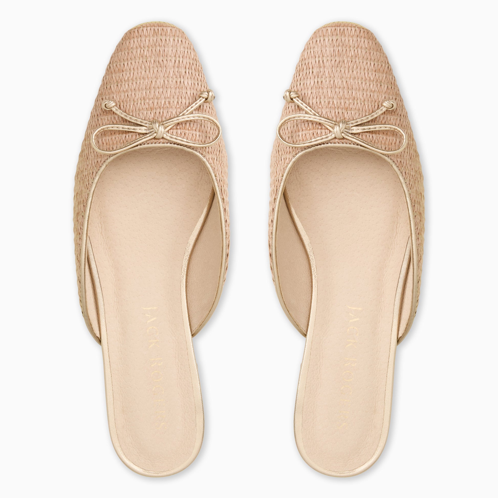 Ginny Raffia Flat Mule