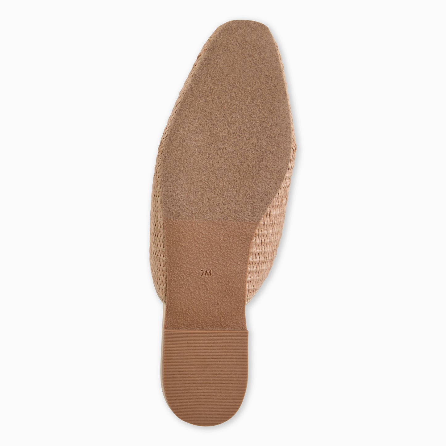 Ginny Raffia Flat Mule
