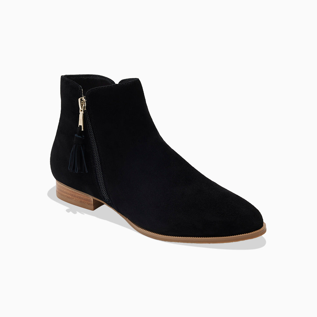 Reid Suede Tassel Bootie
