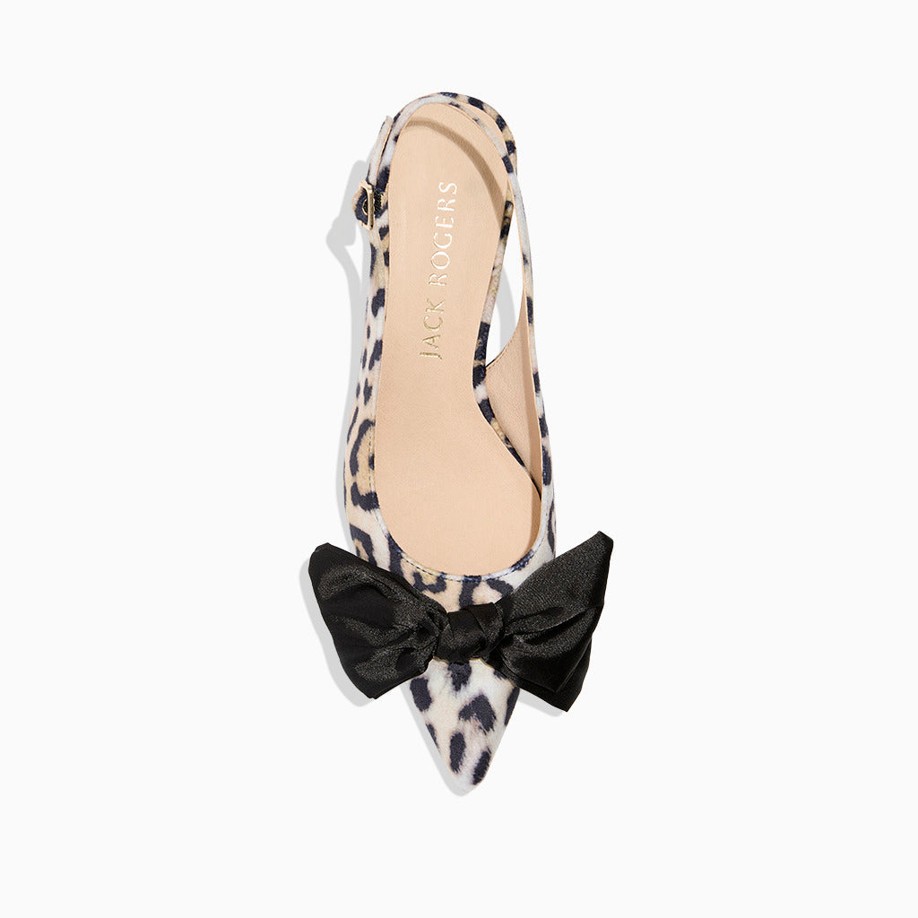 Debra Sling Kitten Heel