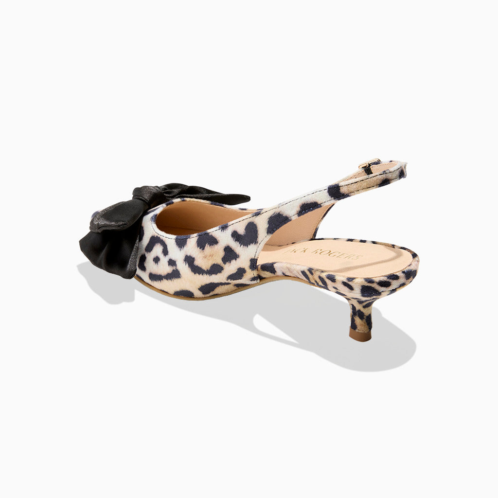 Debra Sling Kitten Heel