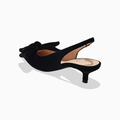 Debra Sling Kitten Heel