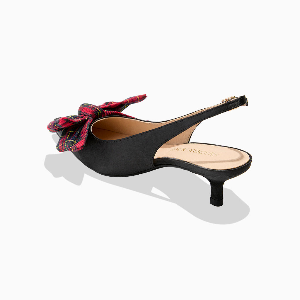 Debra Sling Kitten Heel