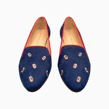Embroidered Football Loafer