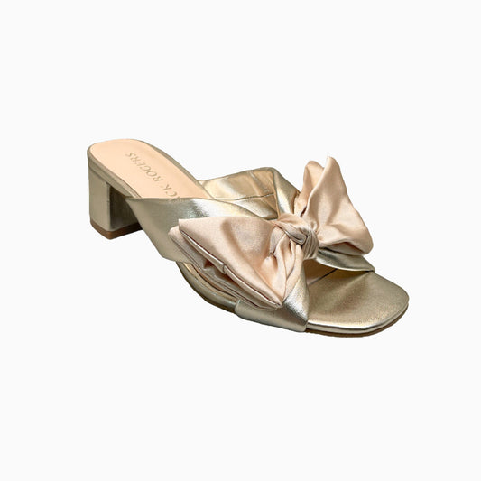 Debra Bow Mid Heel